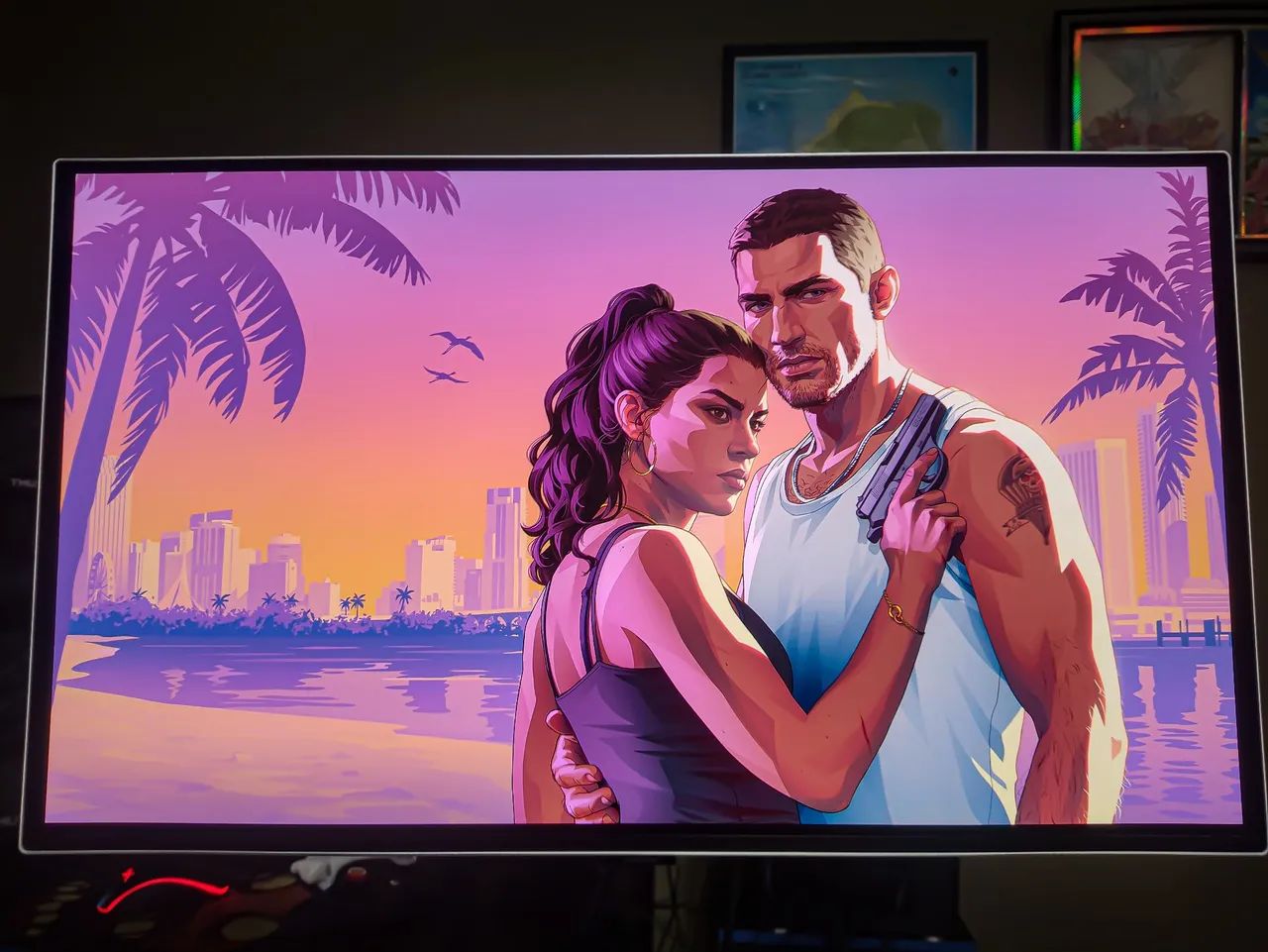 Monitor Samsung OLED G6 360hz + Cabo UpStream