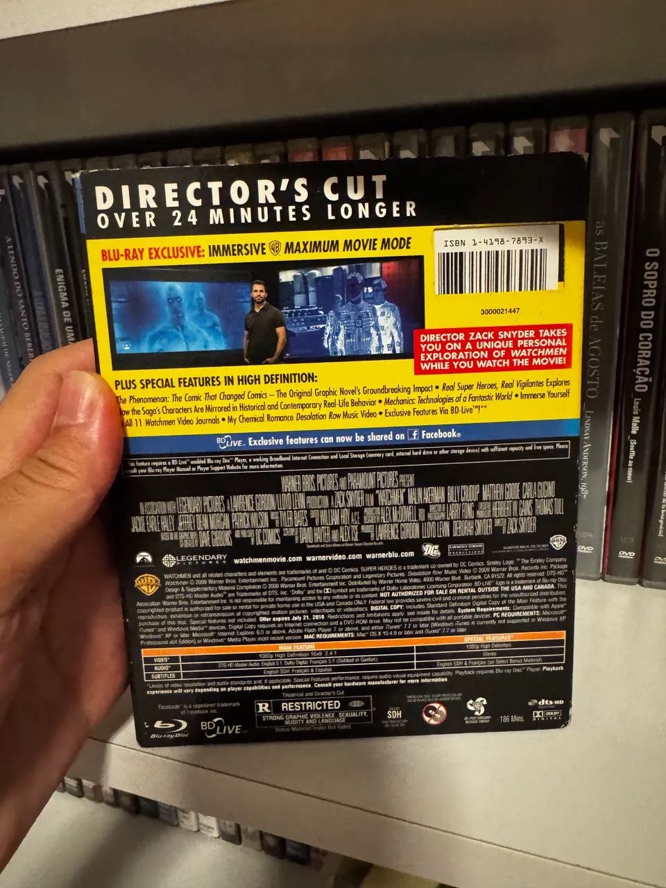 Blu-ray Watchmen - Director?s Cut. Versão EUA. - Foto 2