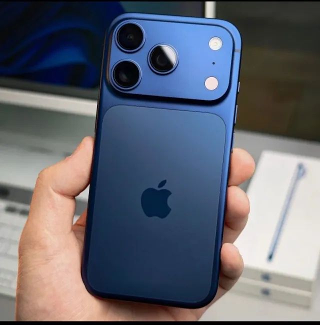 iPhone 17 Pro 256/GB Azul Armazenamento Gigante para Quem Exige o