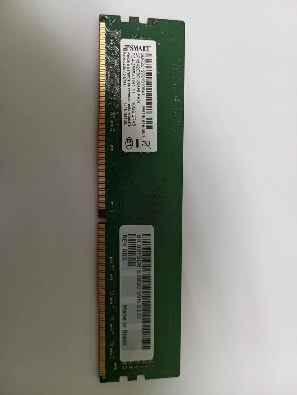 Memória smart ddr4 16 gigas 3200hz