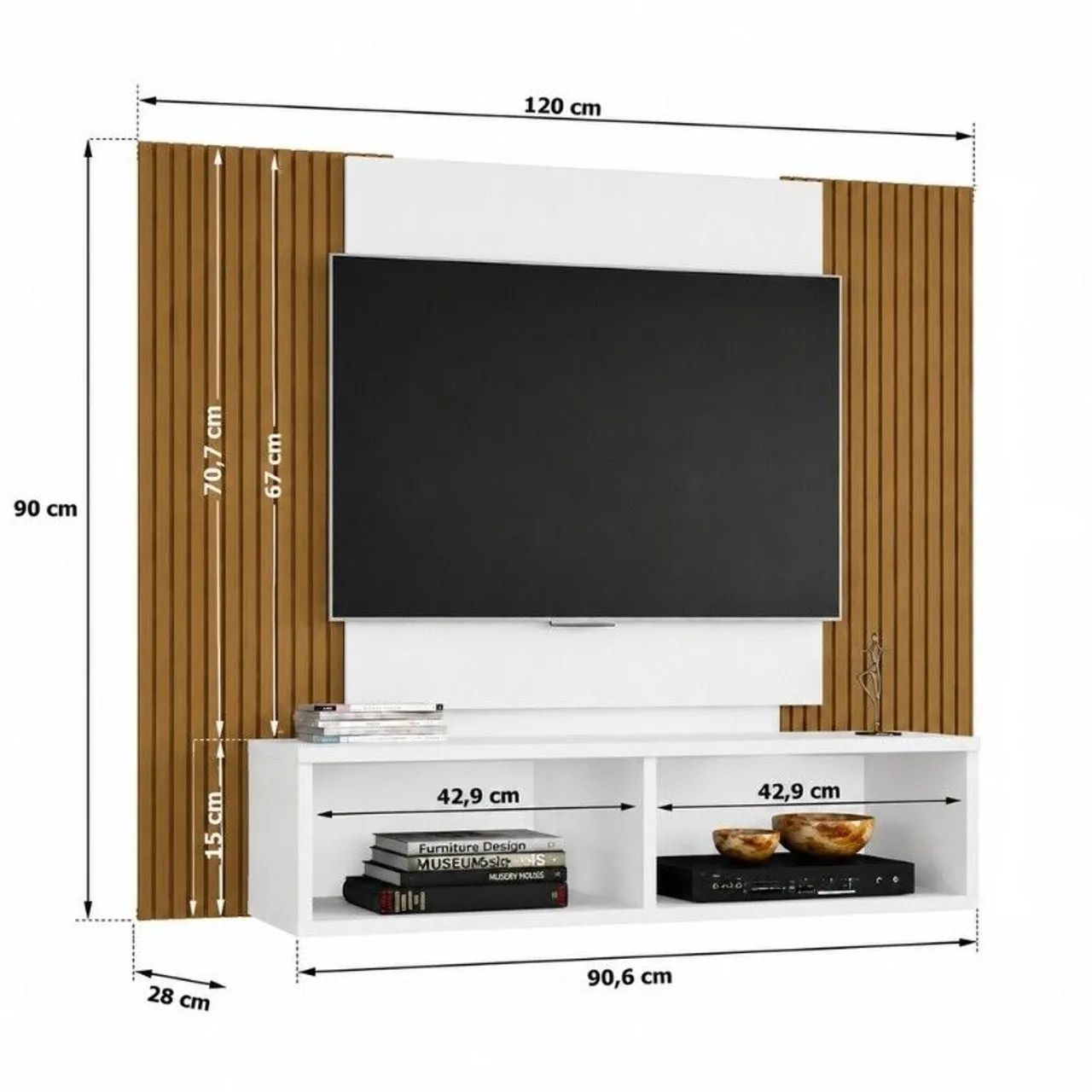 Sala painel t.v - Foto 3