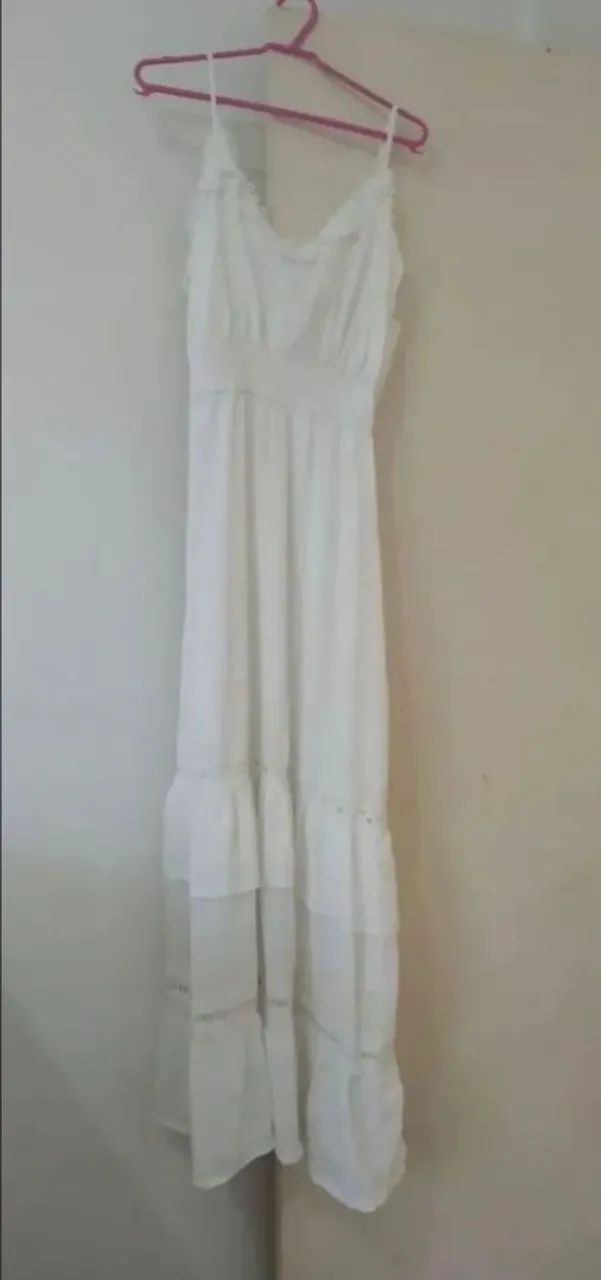 Vestido branco lindo  - Foto 3