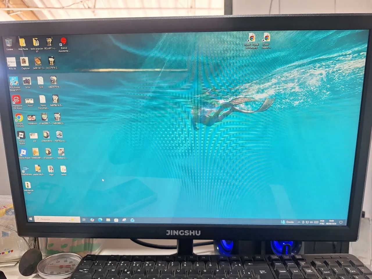 Monitor 21", possui NF e esta na garantia - Foto 2