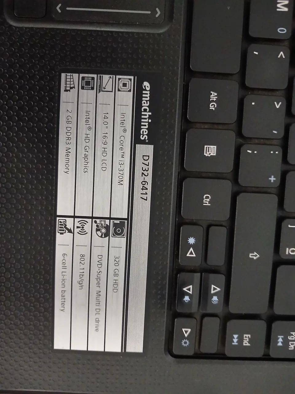 Notebook Intel core i3 à venda - R$ 400,00 - Foto 5