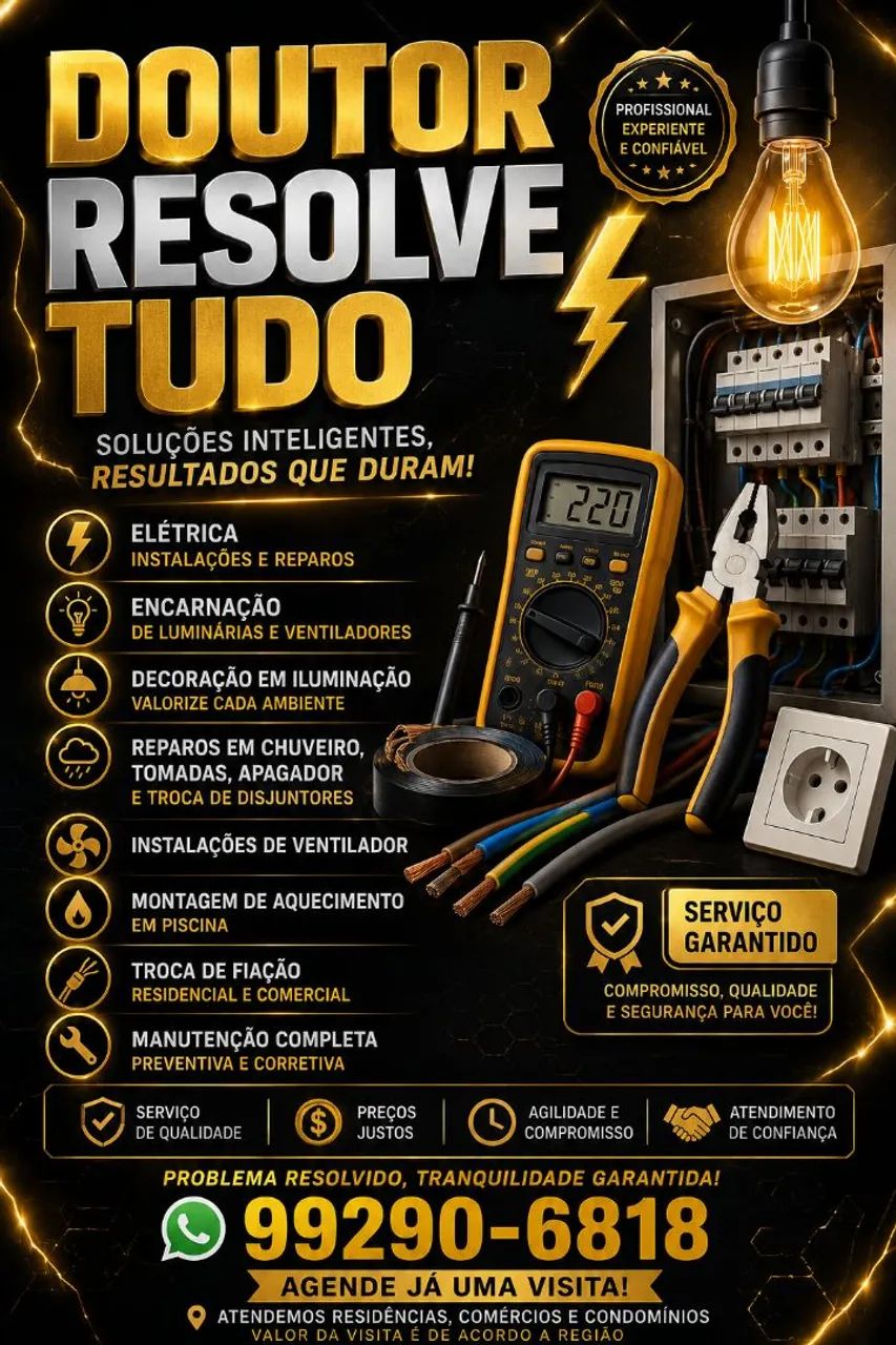Eletricista e serviços em Geral 