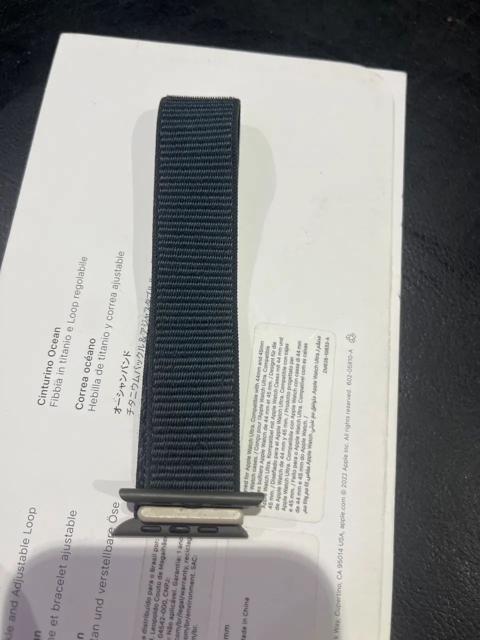 Pulseira Apple Watch 45mm nova sem uso original - Foto 5