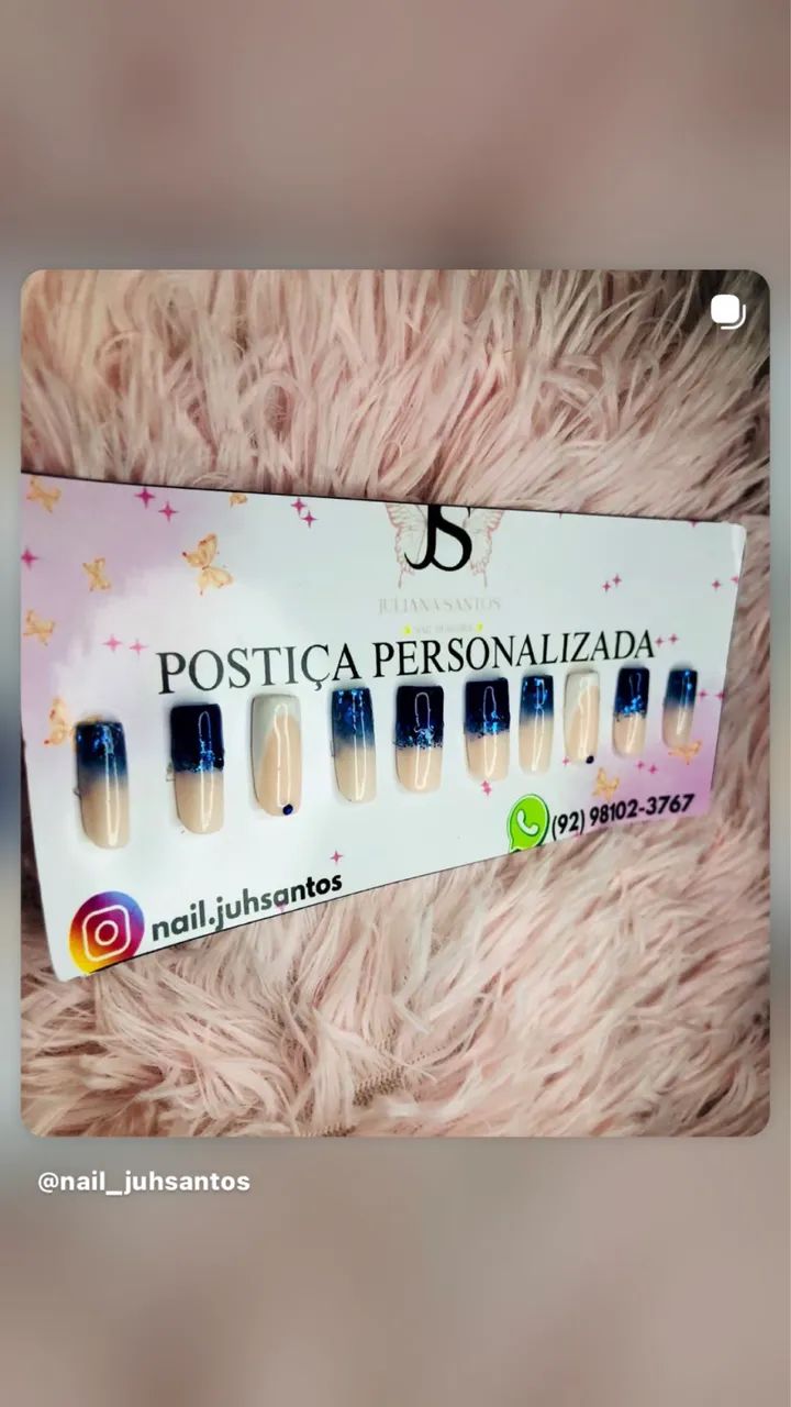 POSTIÇA PERSONALIZADA~ SOB ENCOMENDA