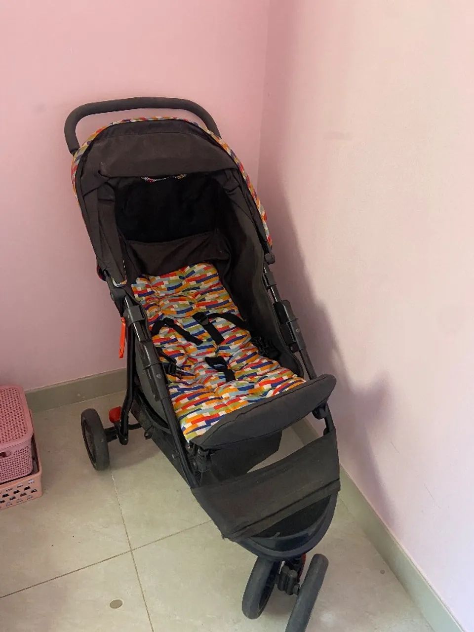 CARRINHO INFANTIL + BEBÊ CONFORTO 