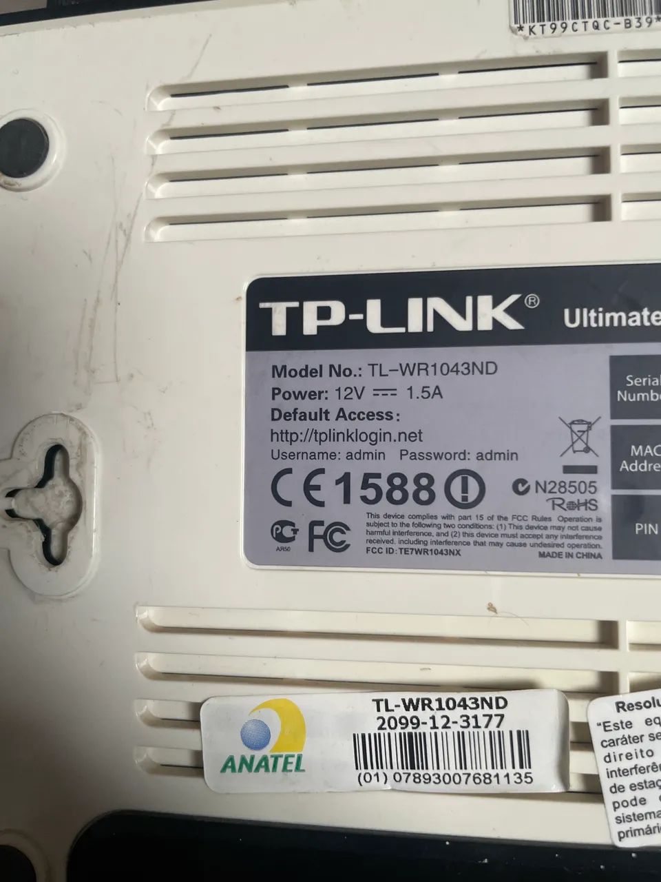 Tp link TL-wr1043ND