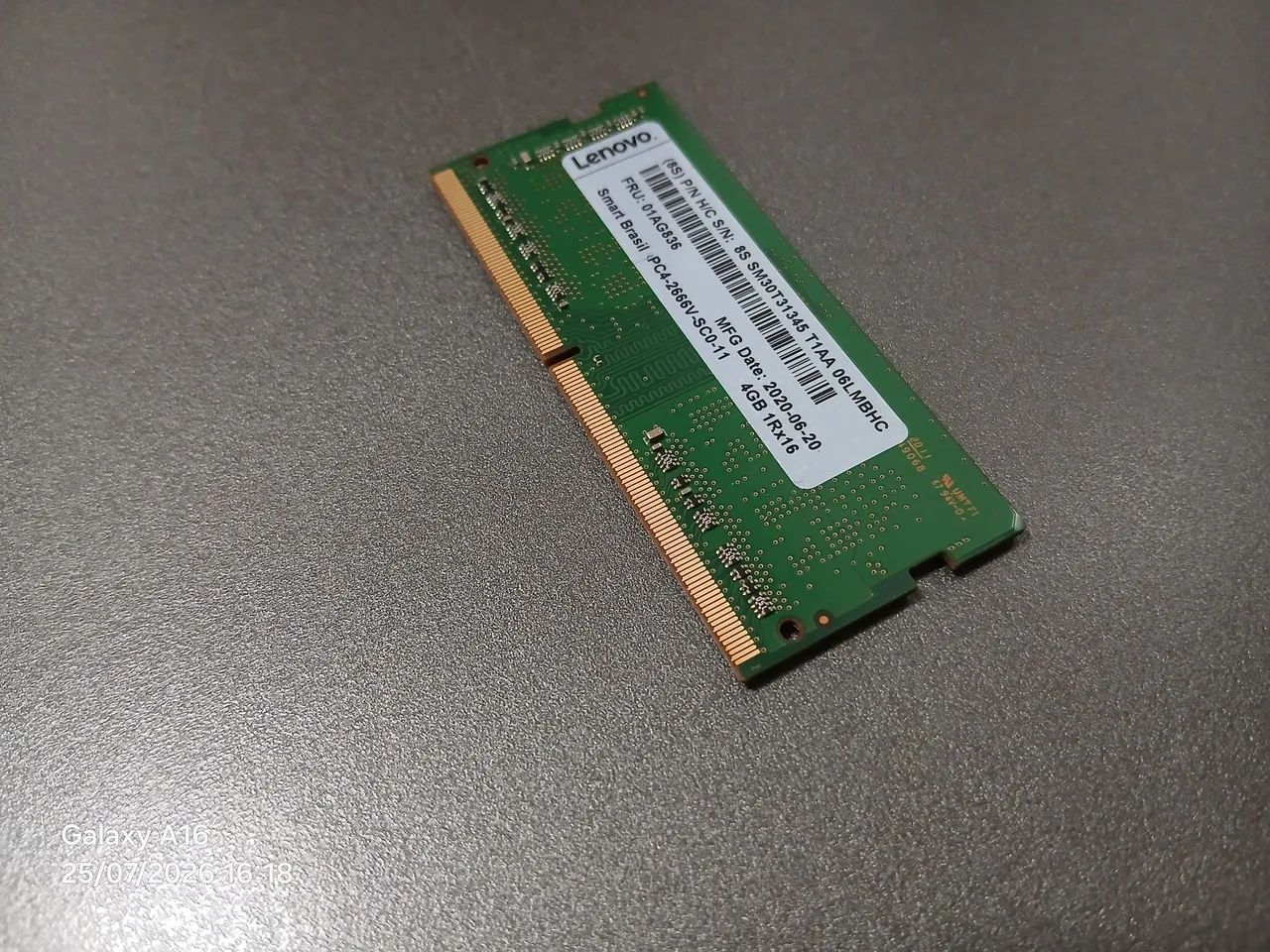 Memória RAM DDR4 4GB notebook - Foto 2