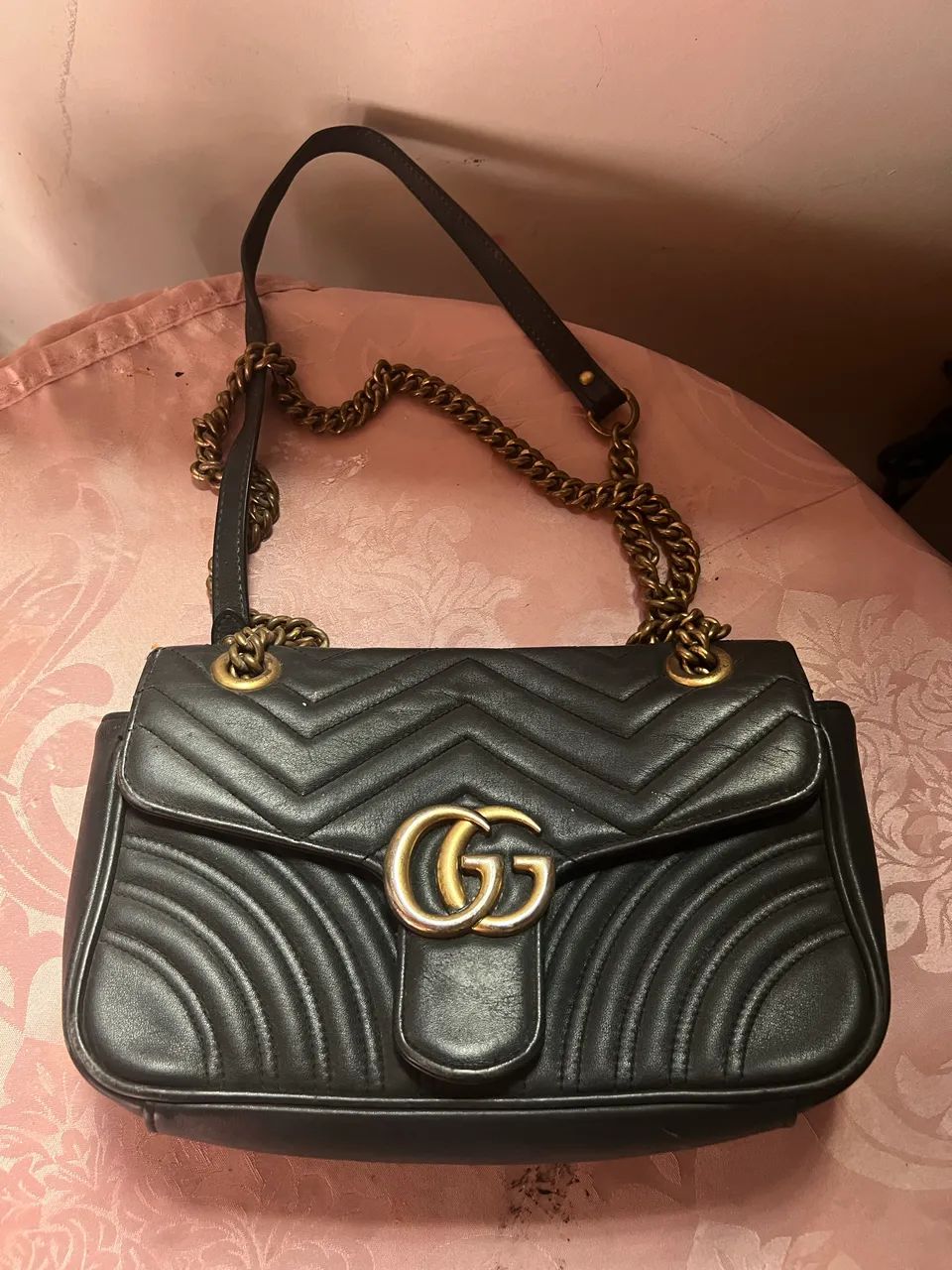 bolsa gucci marmont gg  - Foto 2