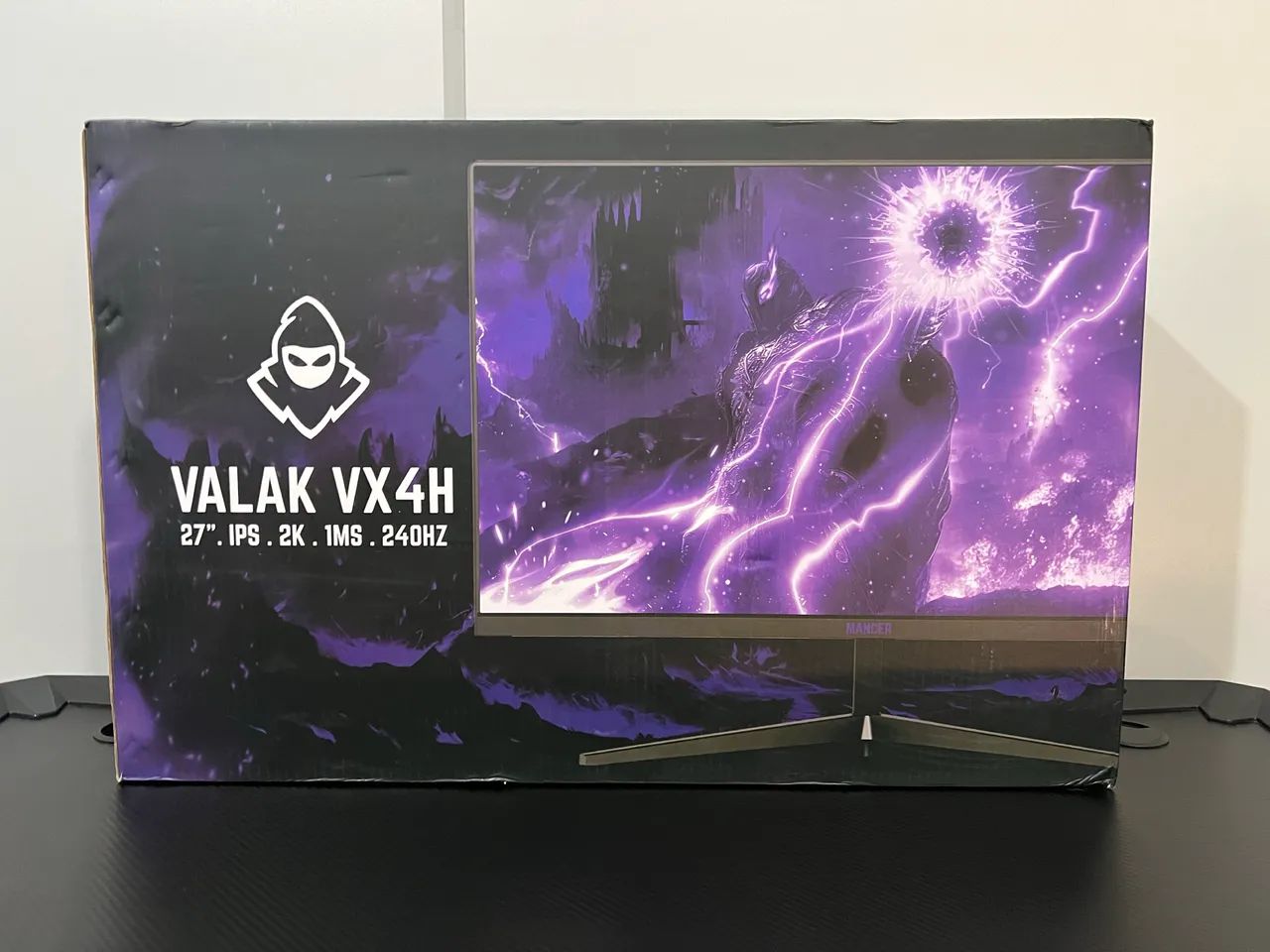 Monitor 27 polegadas (Novo) Lacrado - 240hz - 2k - 1ms - IPS (valor final) não faço trocas