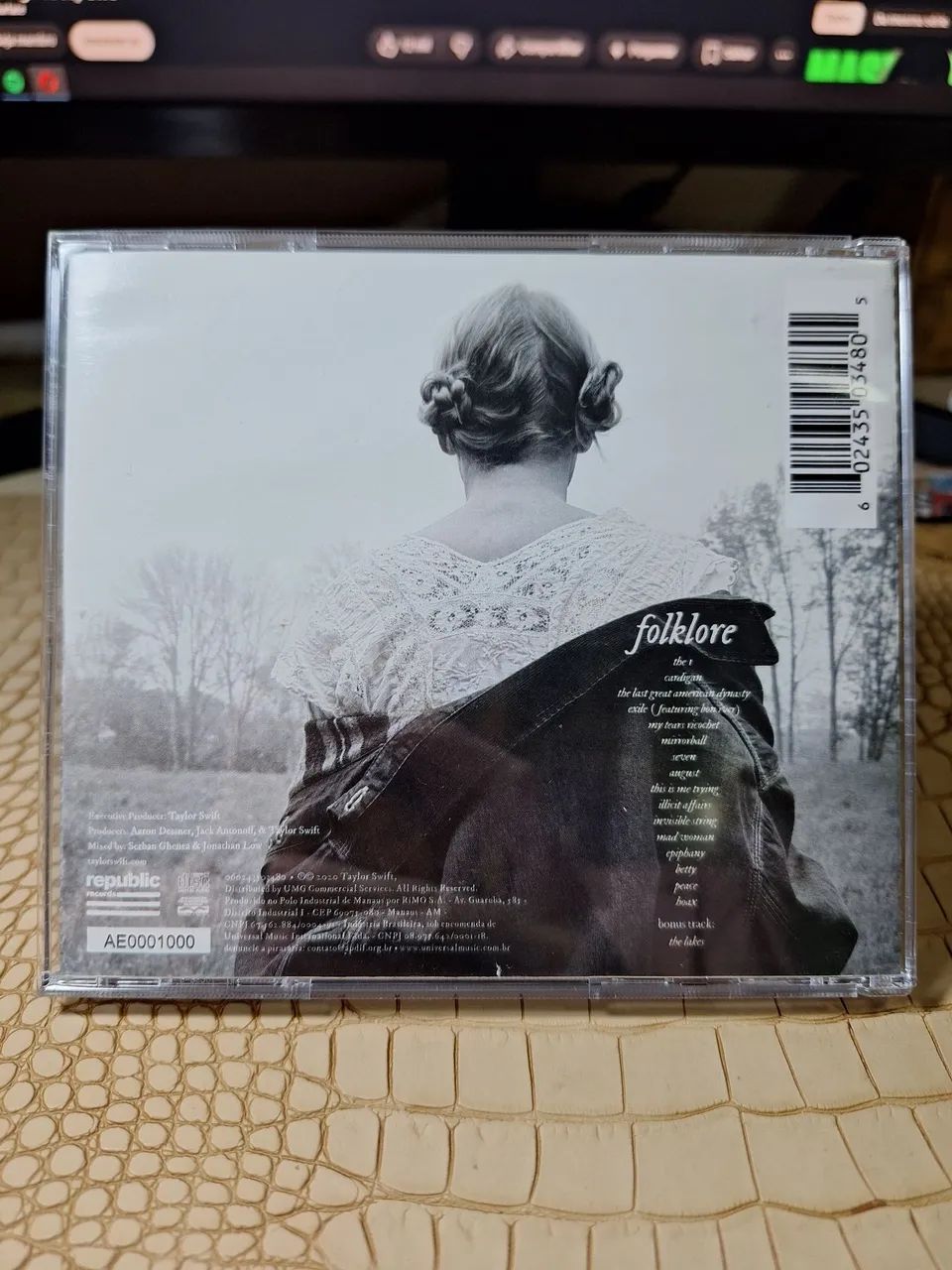 CD Taylor Swift - folklore - Foto 2