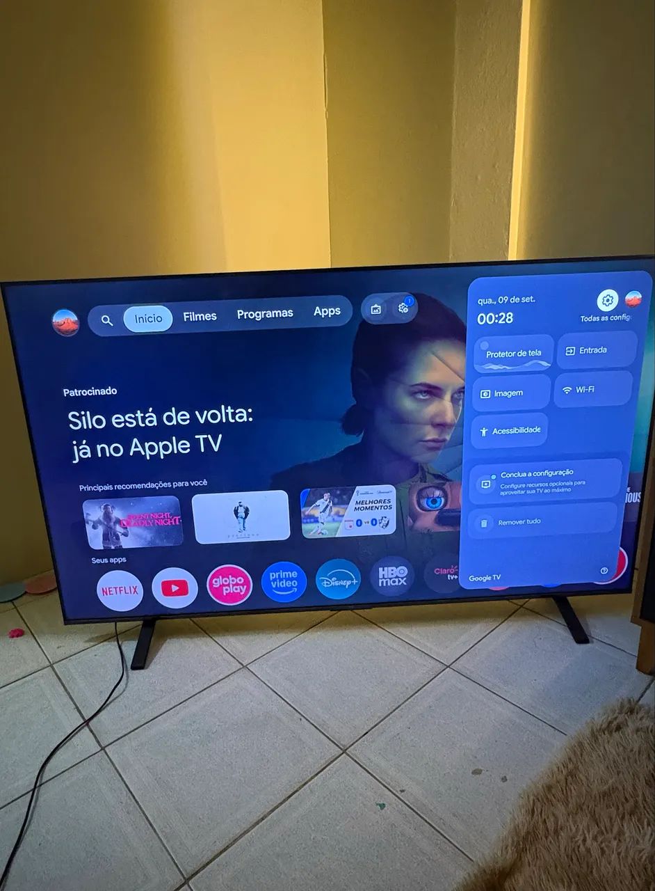 Smart TV TCL 65 polegadas - Google TV - Foto 2