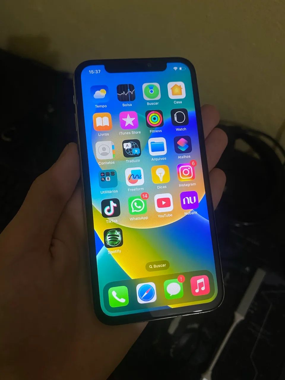 その他 iPhone x Apple Iphone X 64gb 5.8'' C/ Garantia - Marcas De Uso