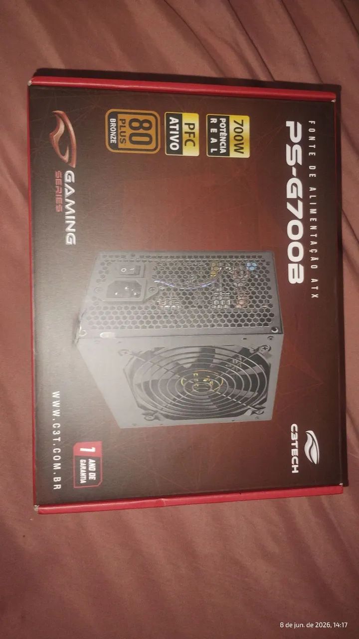 Fonte de alimentação ATX 700 Watts