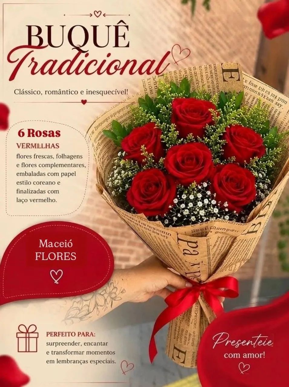 BUQUÊ DIA DOS NAMORADOS 