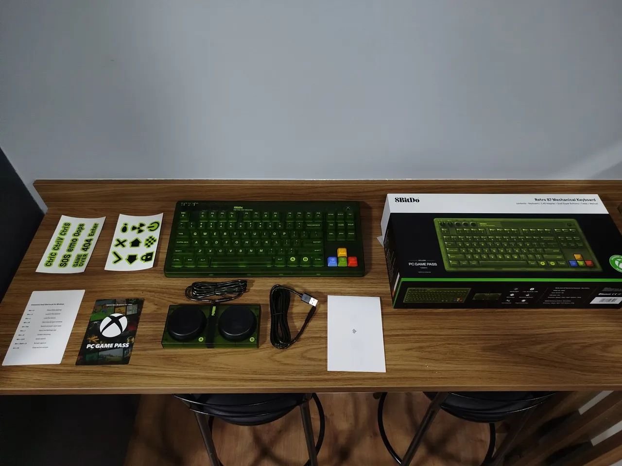 Teclado Mecânico Retro 8bitDo Xbox Edition - Foto 3