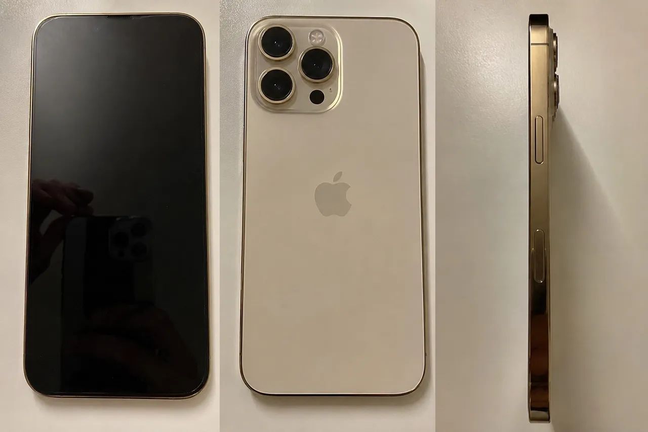 IPhone 13 Pro Max - Usado - Dourado