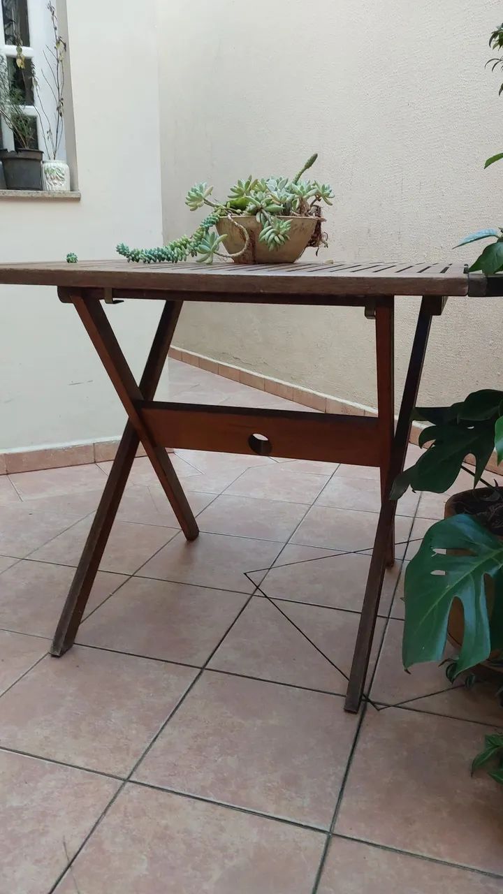 Mesa tramontina madeira maciça - Foto 2