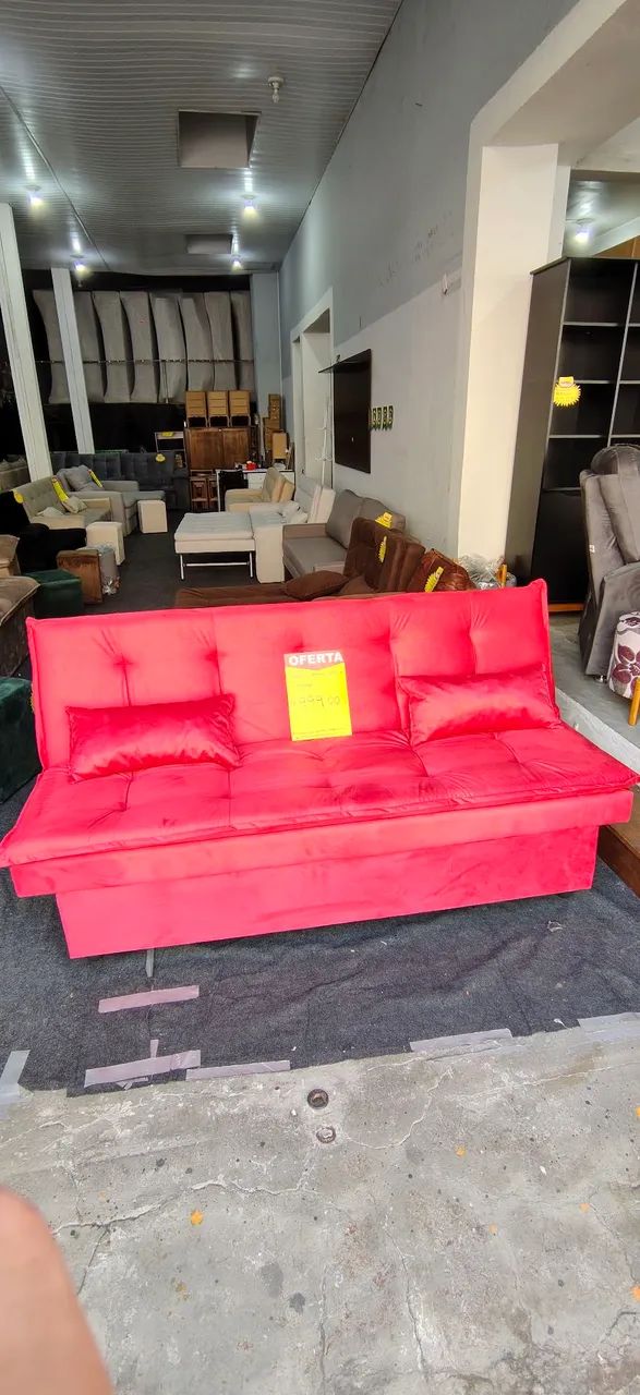 SOFA CAMA VENEZA VARIAS CORES  - Foto 3