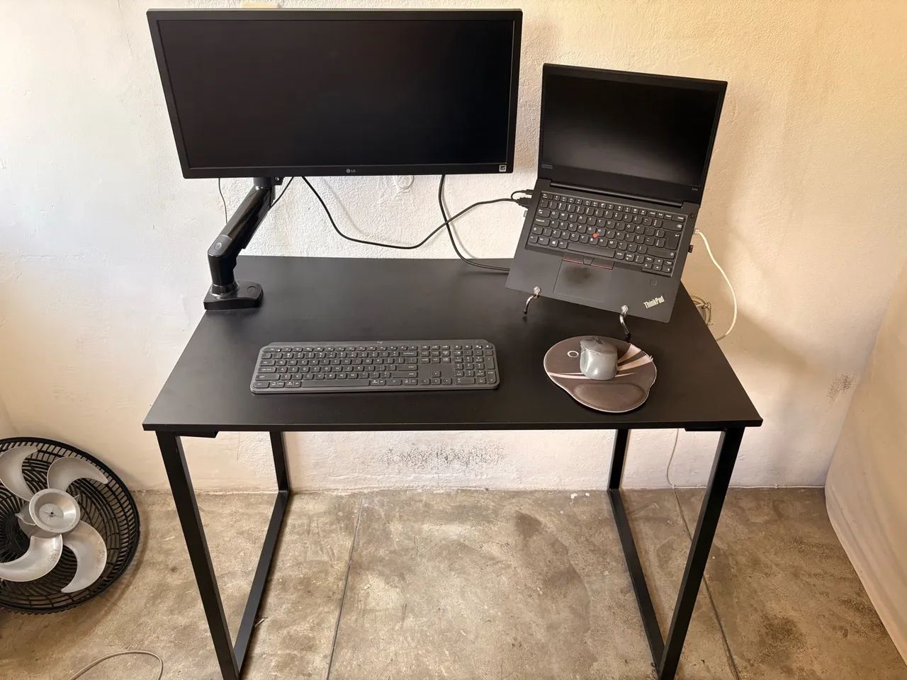Mesa de escritório estilo industrial  - Foto 2