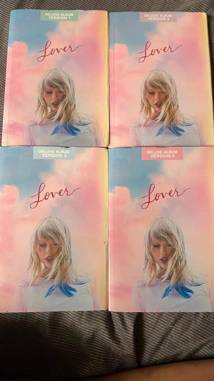 combo diarios do lover da taylor swift