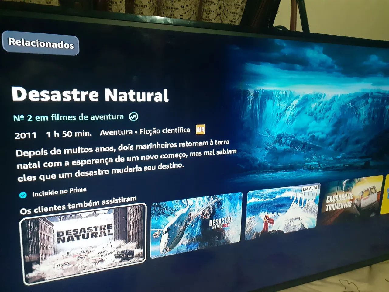 TV SAMSUNG 48POULGADAS FULLHD vai com fire stick - Foto 2