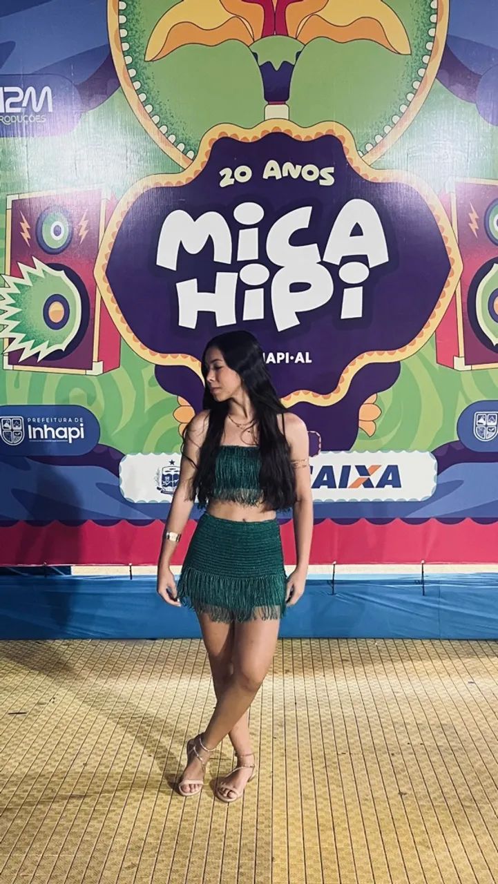 Conjunto Crochê Verde 