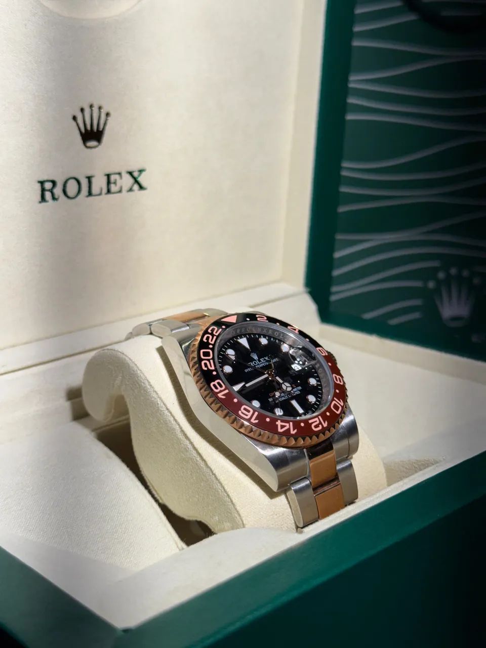 Relógio Rolex GMT - Master Root beer super clone  - Foto 3