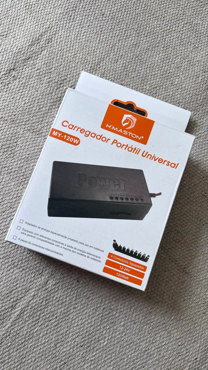 Carregador para notebook universal
