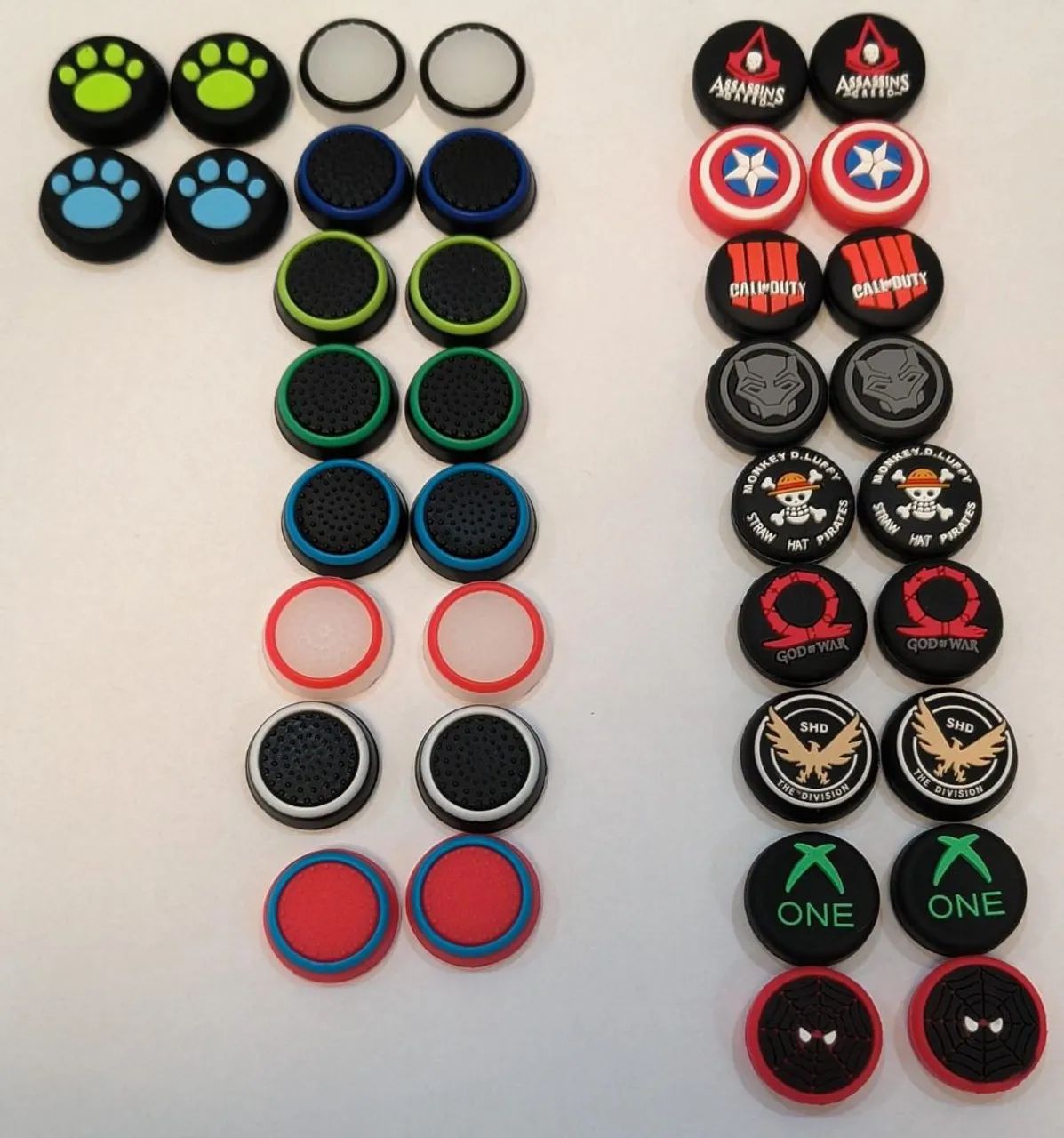 Protetores para thunbticks 