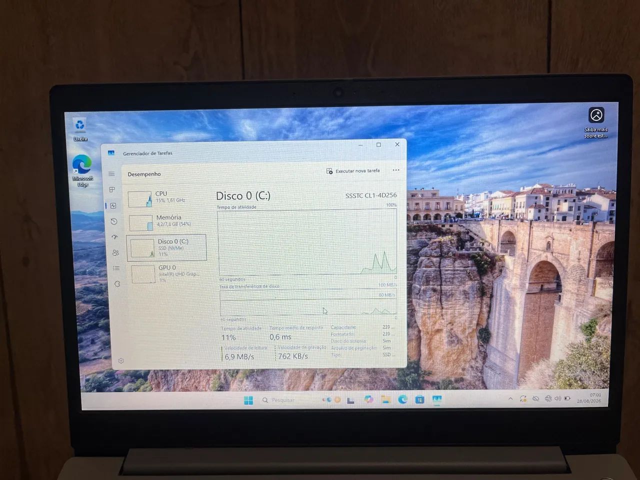 Notebook Lenovo IdeaPad 3i Intel Core i5 10ª Gen | 8GB RAM | SSD 256  - Foto 3