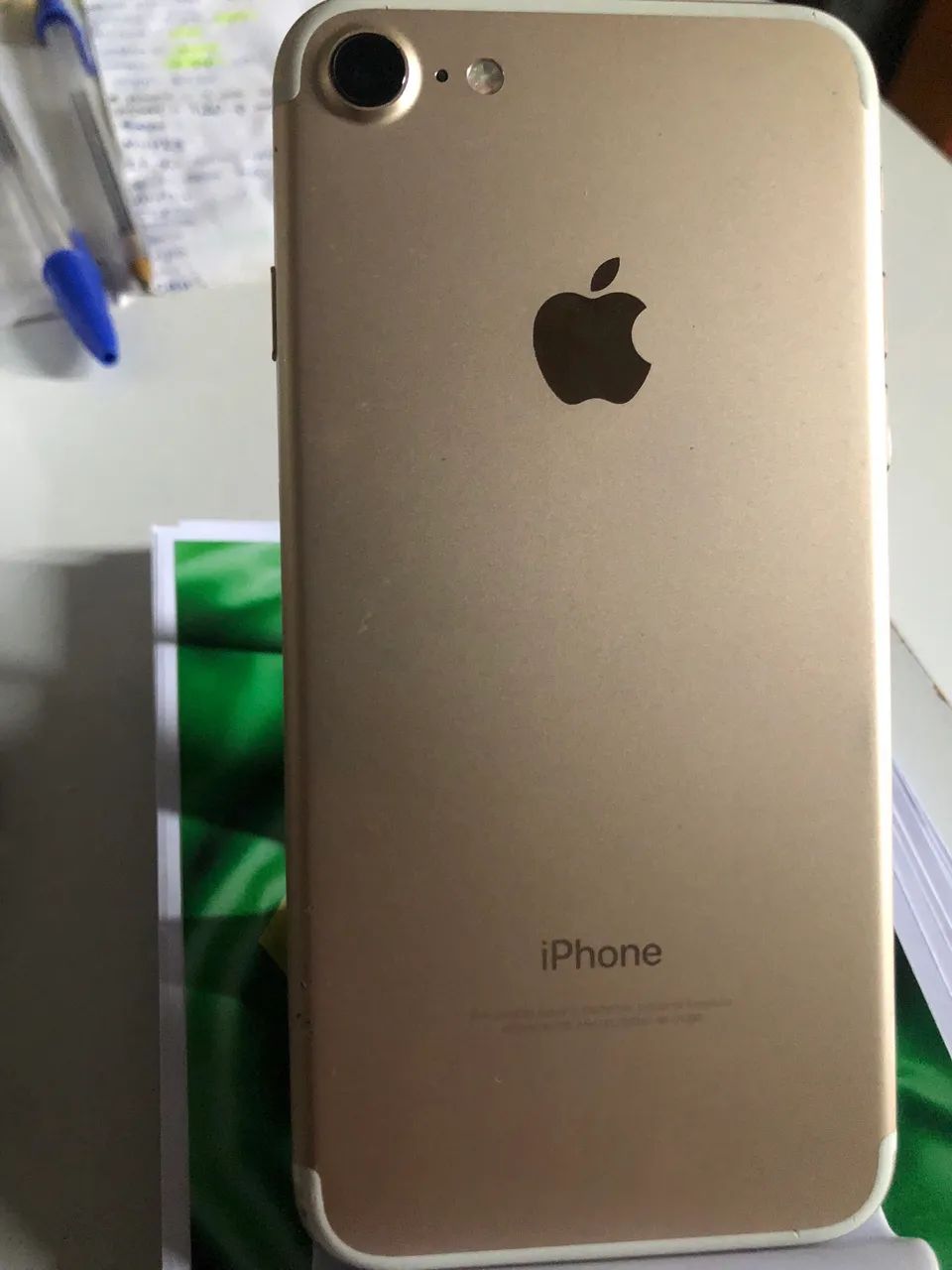 Celular iPhone 7 Gold 128GB  - Foto 4