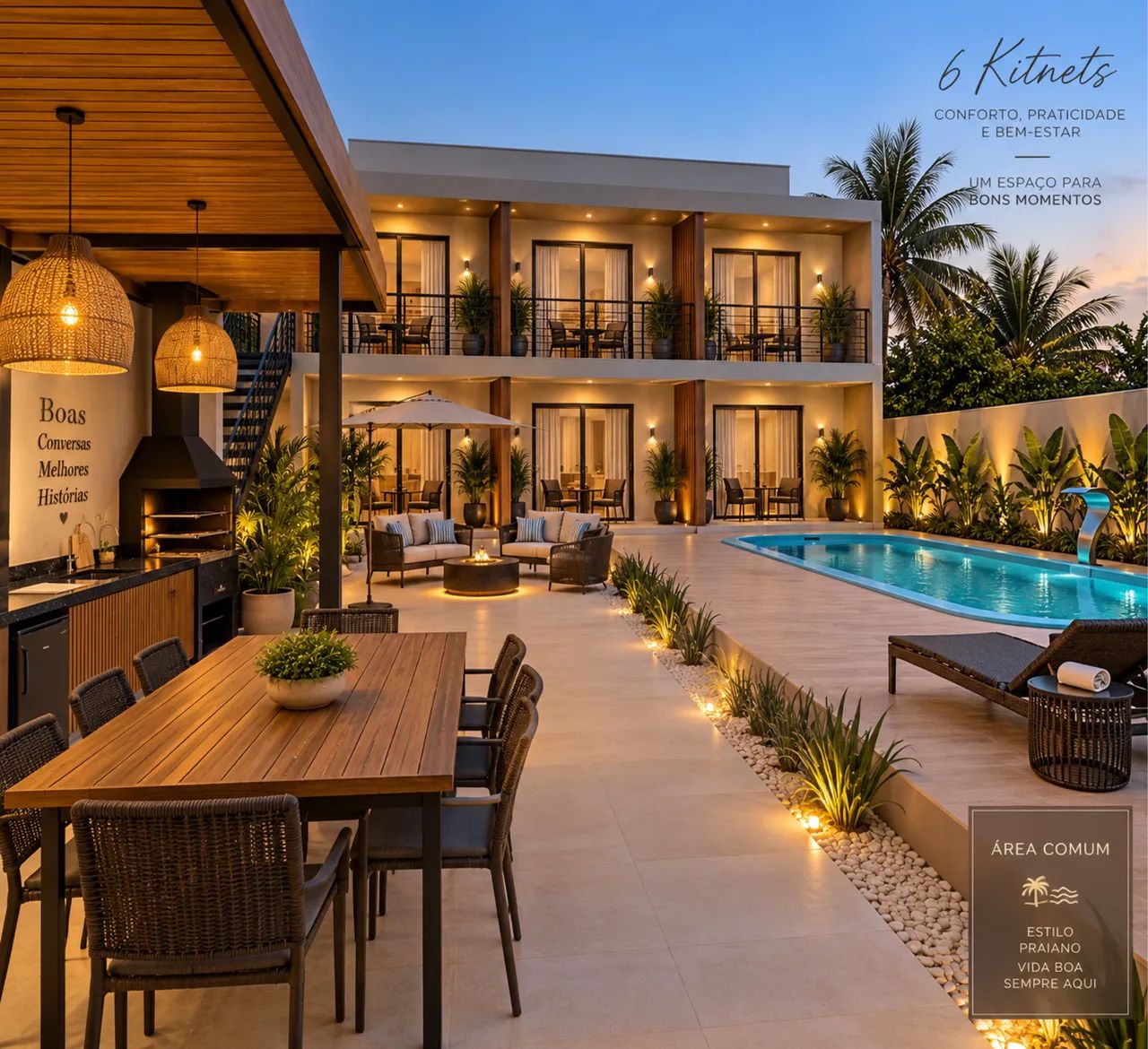 Apartamentos mobiliados com piscina  - Foto 3