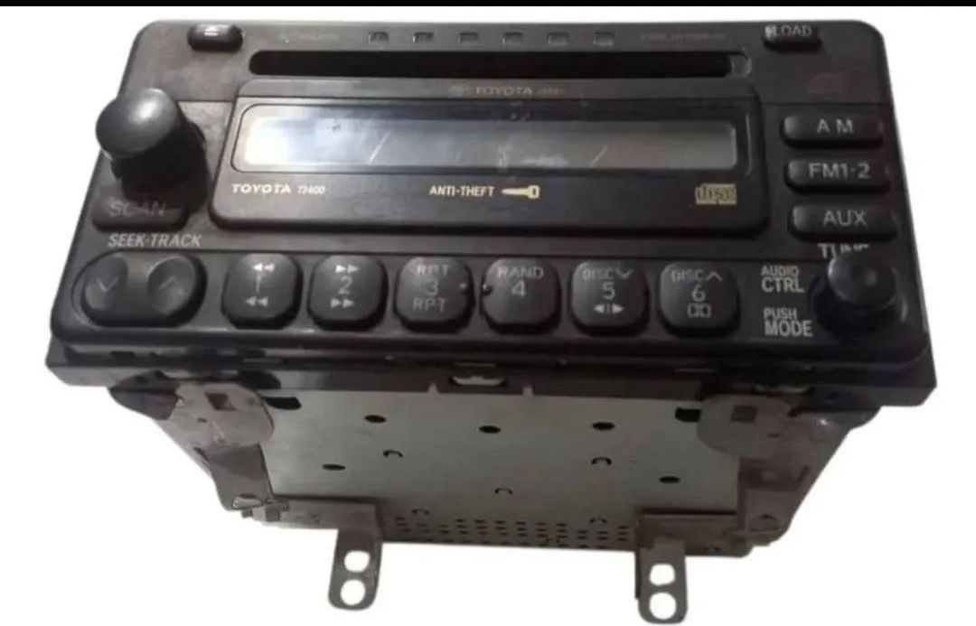 Rádio e Cd Player Original Toyota Corolla 2003 a 2007 - 72400CD - Foto 4
