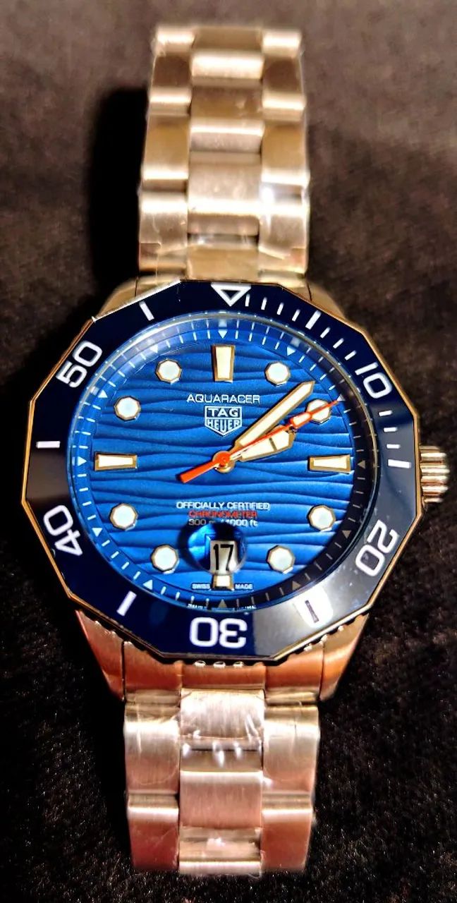 Relógio TAG HEUER Aquaracer Automático,pulseira em aço 