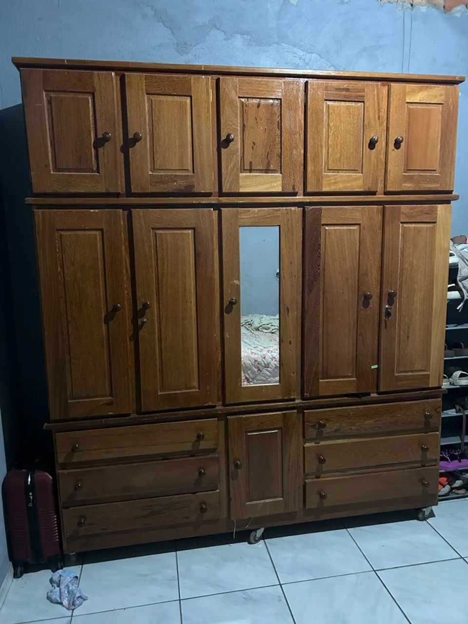 Guarda roupa de angelim  - Foto 2