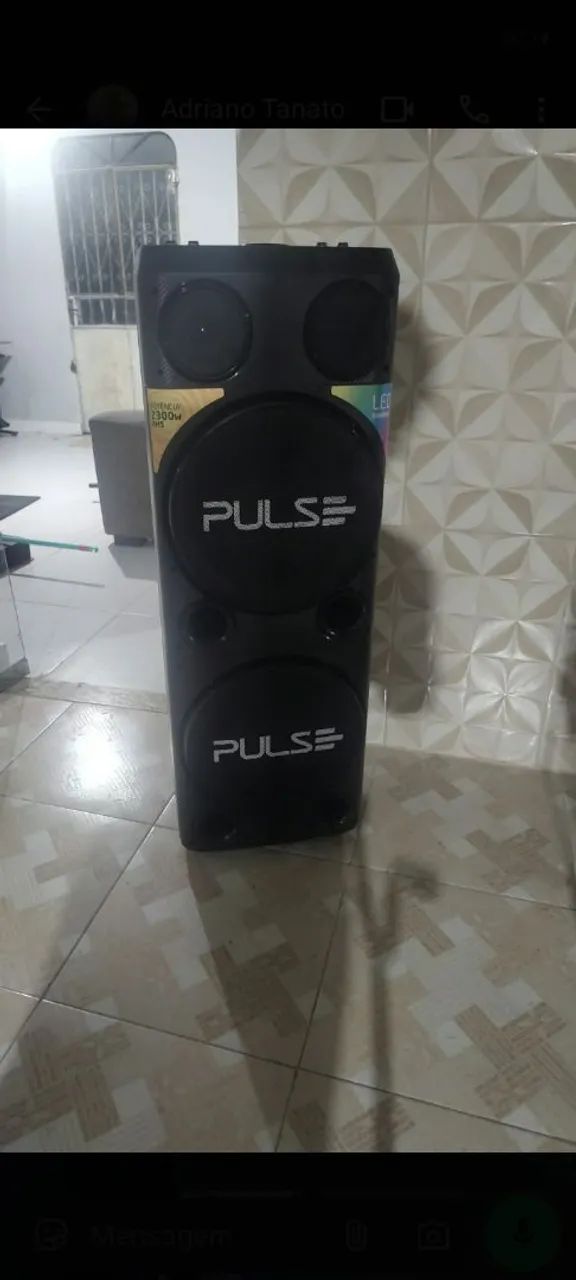Caixa de som pulse
