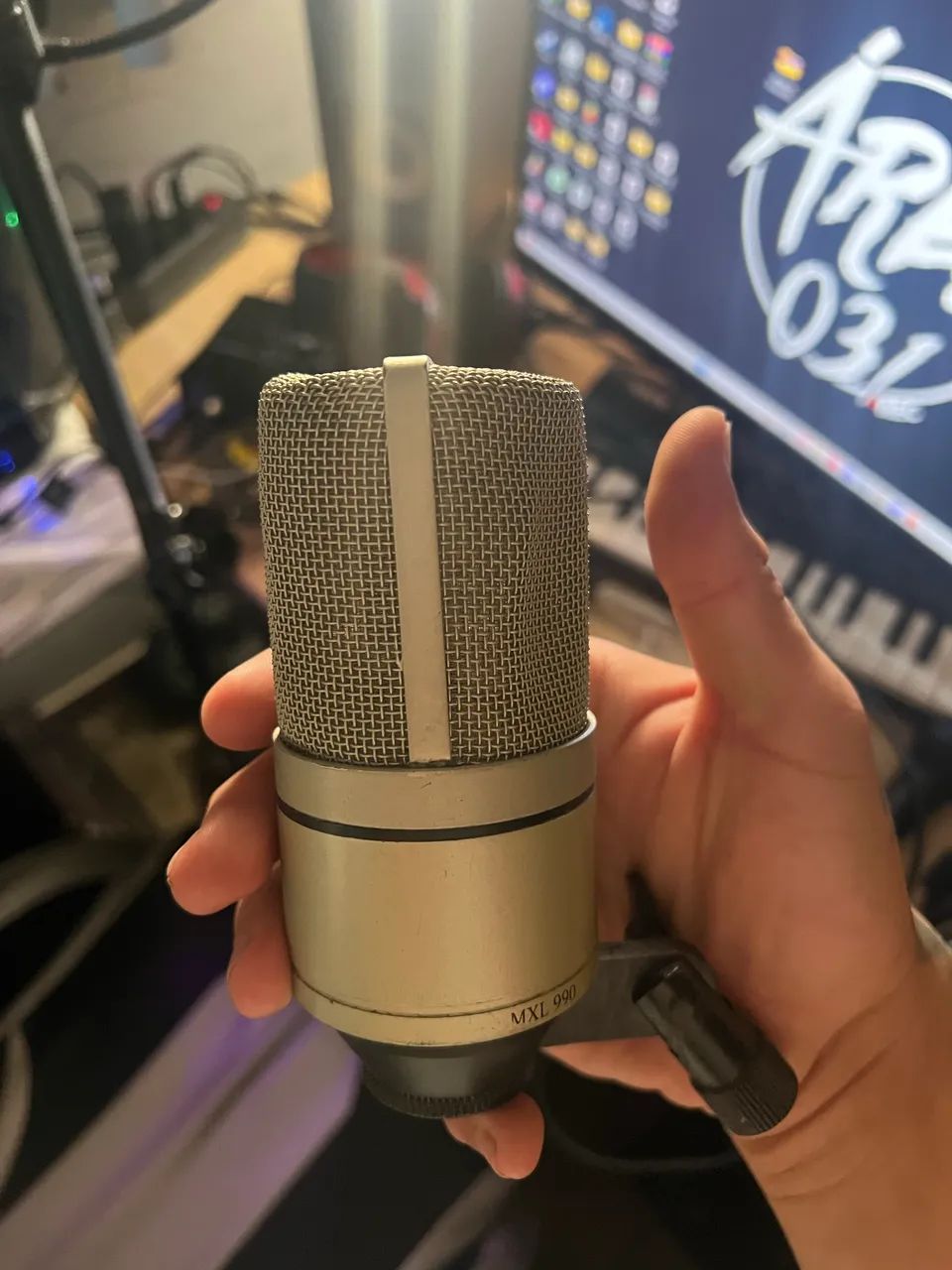 Microfone MXL 990 Condensador + Brinde  - Foto 2