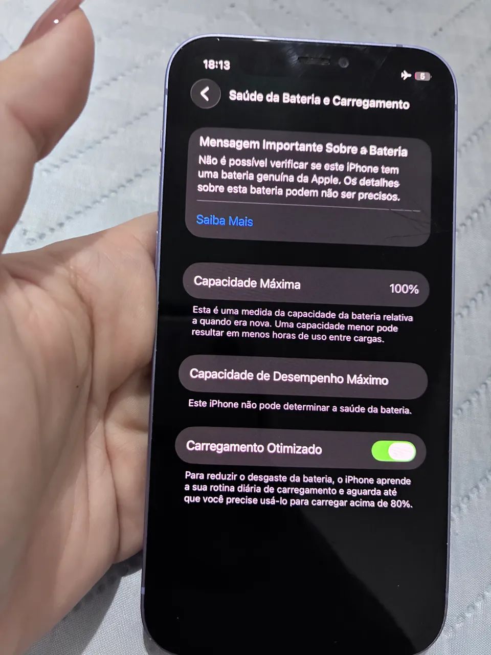 iPhone 12 lilás 128gb  - Foto 2