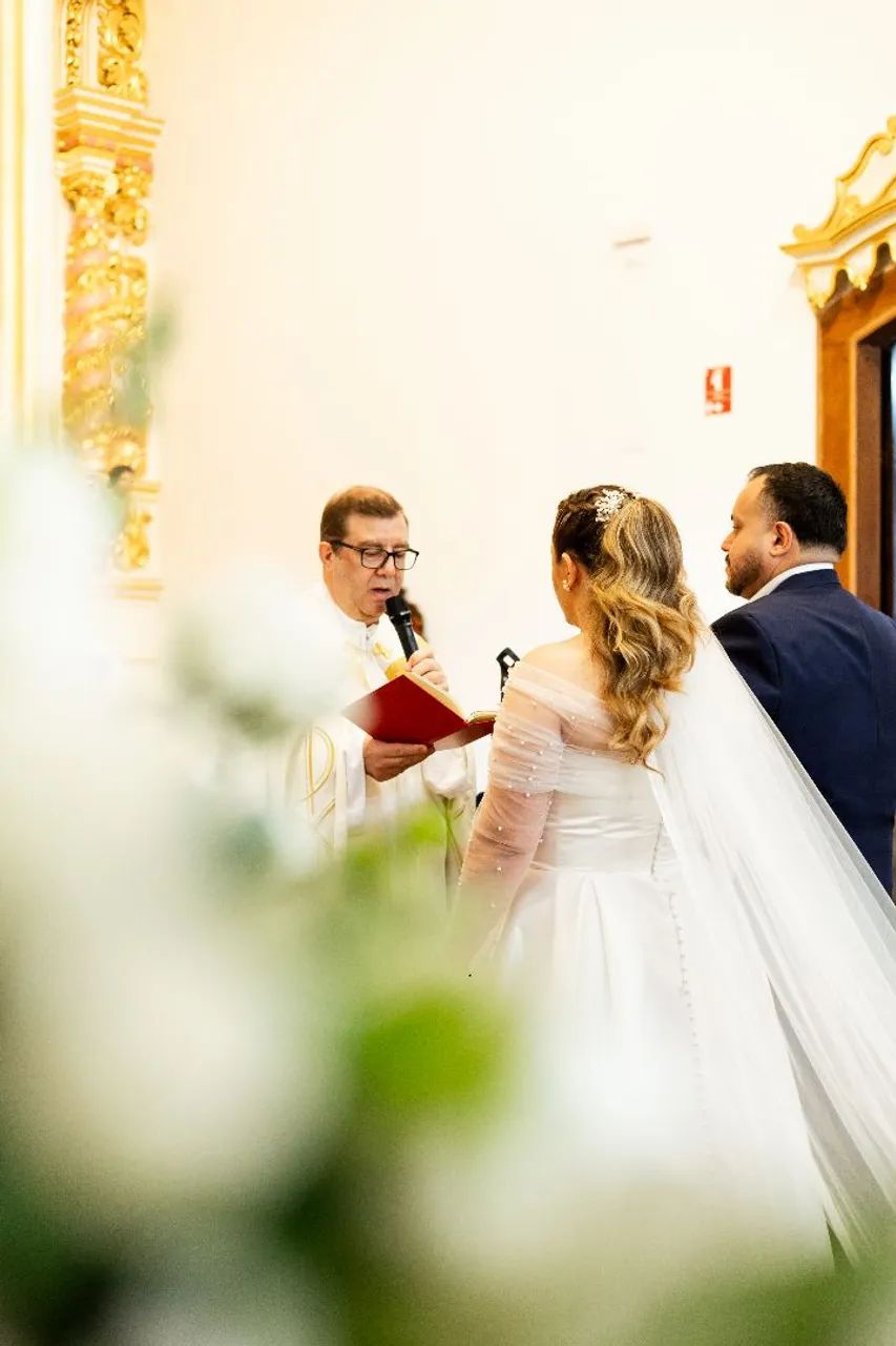 Vestido de noiva em Cetim  - Foto 3