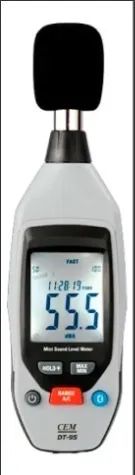 Decibelímetro Digital Bluetooth CEM DT-95 35 a 130dB - Foto 3