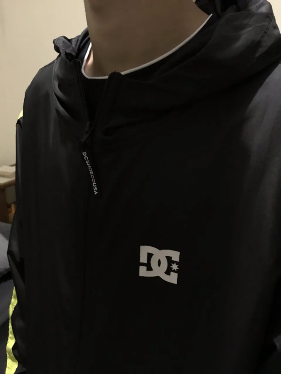 Jaqueta Corta Vento DC Shoes Hood Stripe - Foto 2