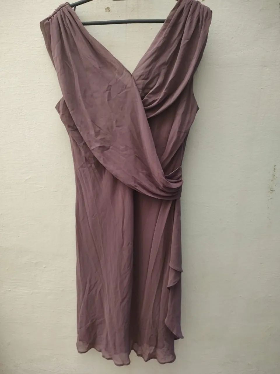 Vestido Marrom Tamanho 48
