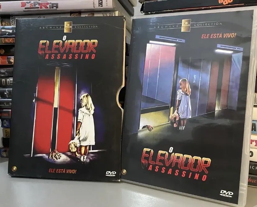 O Elevador Assassino DVD Clássico do Terror