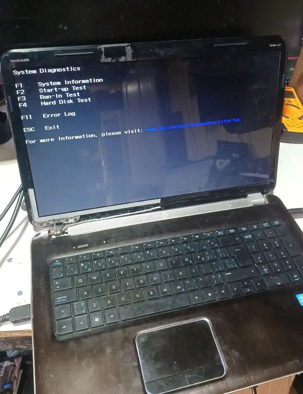 HP Pavilion dv7-6193ca defeito