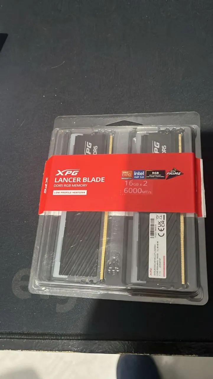 2x16gb XPG LANCER BLADE ddr5 - Foto 4
