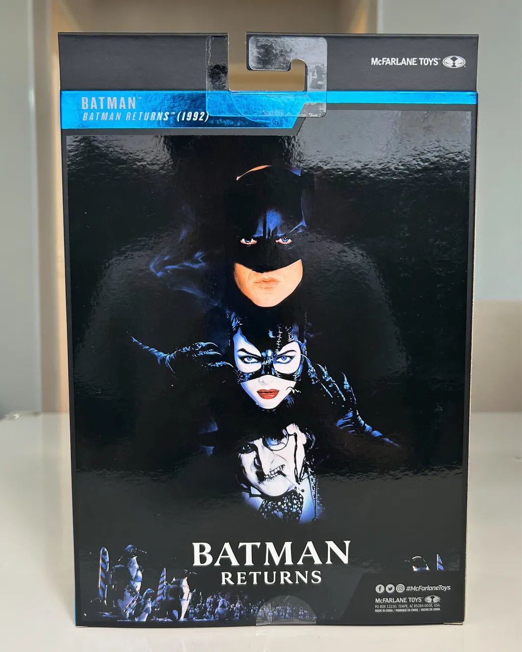 Action Figure Batman Returns Mcfarlane Toys Original Boneco DC - Foto 5