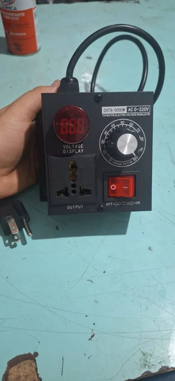 Regulador de tensão 5000w de 0 à 220v - Foto 3
